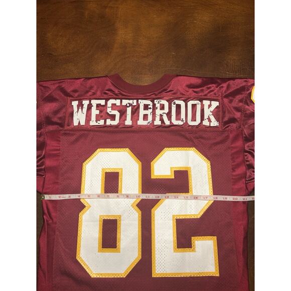 VTG Michael Westbrook #82 Washington Redskins Wilson Proline NFL Jersey Size 48 - Picture 4 of 11